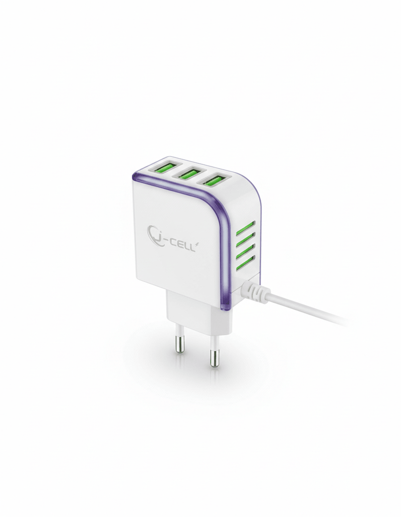 J-CELL - 3-Port USB Charger